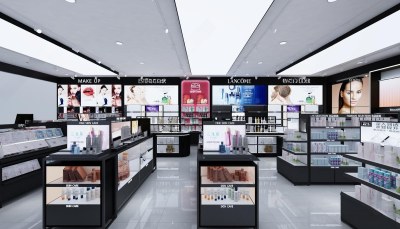 现代化妆品店3D模型下载